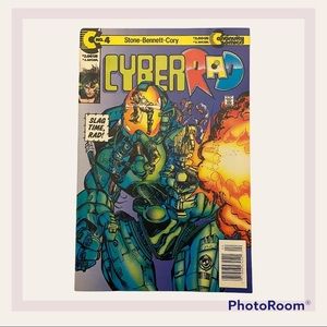 CyberRad Comic Book 4 Vintage Continuity Comics